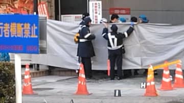 「男性が倒れて頭を負傷」長野駅前で死亡ひき逃げか　頭部を激しく損傷　ごみ収集車と衝突か　運転手から事情聴く