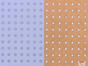 貫通孔付きガラス基板への高密着めっき膜形成技術を開発 次世代半導体の高密度化や小型化に寄与する新技術