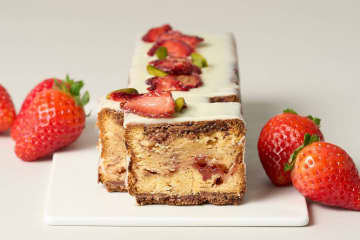 ミニマル26年バレンタイン＆ホワイトデー、”ブランド苺”使用したマーブル状のガトーショコラ