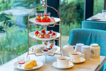 ハイアットリージェンシー 東京ベイ“いちご尽くし”の冬アフタヌーンティー、いちご型ムースや苺大福など