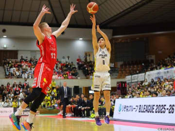 B1群馬の藤井祐眞が個人通算3P成功数900本目を達成…Bリーグ史上6人目