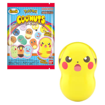 表情豊かなピカチュウ、イーブイたち！『ポケモン』ポカブなど全16種のキュートなフォーマット「クーナッツ」第10弾が発売