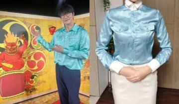 ソン・シギョン、青磁ファッション「もうやめて、次回は朝鮮白磁にします！」…航空会社まで便乗で話題