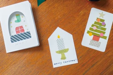 マステで作る「スノードーム風カード」でメリークリスマス！ ちぎって貼って親子で楽しい！