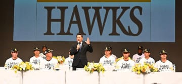 【ソフトバンク】小久保監督「野球ノートは必ずつけて」佐々木麟太郎除く１２選手が新入団会見