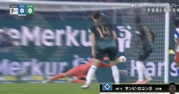 「日本代表に選んで！」ブレーメンGK長田澪が飛んだ…！ 強烈ブレ球→横っ飛び“海老反りセーブ”炸裂「これはエグい」