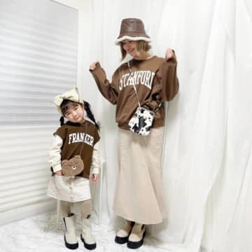 女の子ママ必見！ 冬の親子リンクがおしゃれに決まるコーデアイデア4選