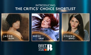 2026年Brit Awards新人部門ノミネートの3組：ローズ・グレイ、ジェイコブ・アロン、シエナ・スピロ