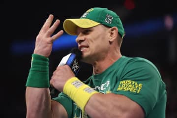 【ＷＷＥ】引退ジョン・シナの〝見えっこねえ！〟ポーズ　真の元ネタ超物騒!?「警察の目から…」