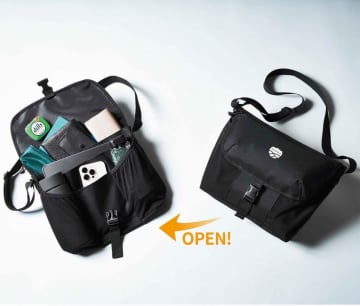 本日発売！　13インチPCも入る「SHAKA」のメッセンジャーバッグ付録、MonoMax1月号