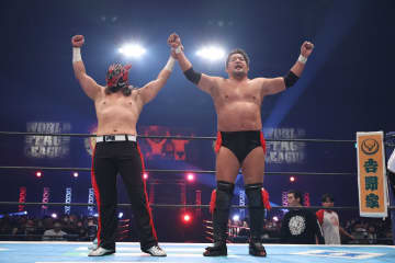 【新日本】デスペラード＆石川修司、悪の連携を逆手にとり有終の美！『WTL』勝ち越し決定も、石川は「諏訪魔のストレスがなくなりました」と意味深発言