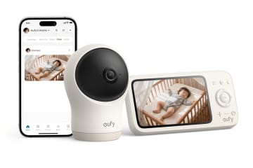 アンカー、Eufy初のベビーモニター　壁掛けもできる