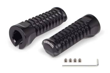 スーパーカブ/モンキー対応！　武川がアルミステップにブラック仕様を追加