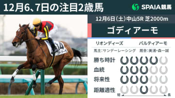 【注目2歳馬】3角先頭から楽な手応えのまま快勝　リオンディーズ産駒の牝馬ゴディアーモ