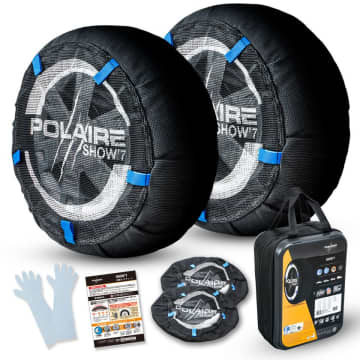 ジャッキアップ不要の布製タイヤチェーン　冬道走行の新たなパートナー「ショーセブン」の登場