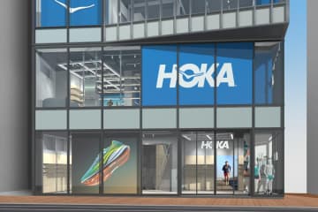 ホカ“国内初”3フロア構成の新ストアが東京・渋谷に、人気シューズからアパレルまで全カテゴリ