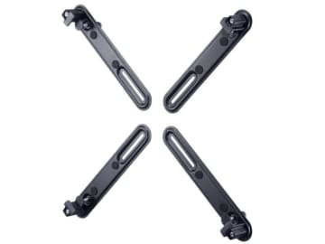 VESA非対応モニターをアームに取り付けられるようにするホルダー