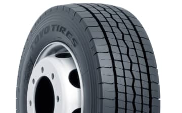 トーヨータイヤ、大型4軸低床トラック向け新製品「M630」 肩落ち摩耗を61%低減