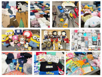 ユーコーラッキーグループ　子ども服・おもちゃ411点を寄付　4年連続の取り組み