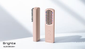 Aiロボティクスのブラシ型美顔器「ELEKI BRUSH＋」に新色ピンクが登場！