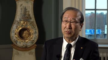 ノーベル賞・北川進さん「空気が金と同じ価値持つ時代が来る」 スウェーデンでの授賞式を前に現地で受賞記念講演