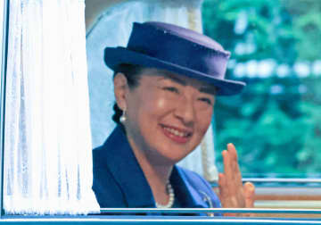 皇后さま誕生日で祝賀行事　皇居・宮殿