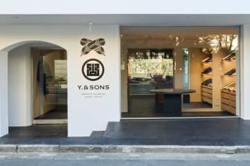 Y. & SONSが東京・表参道に新店、着物や“天然染料”で染めた限定扇子も