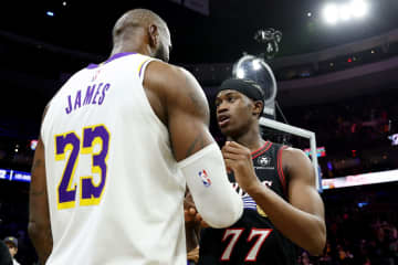 「彼がいたからバスケットボールを始めた」新人エッジコムが"憧れ”レブロンを語る「間違いなく史上最高の選手」＜DUNKSHOOT＞