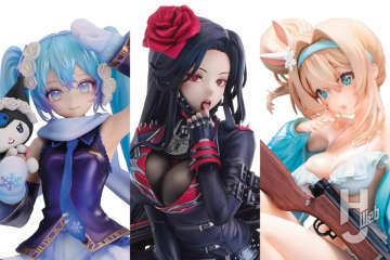 雪ミク×サンリオ「クロミ」のコラボフィギュアが登場！『勝利の女神：NIKKE』メイデンや『ドールズフロントライン2』より水着姿のスオミも予約受付中【フィギュア新製品】