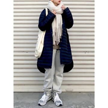 キルティングコートに合うマフラーの正解は？ ハズさない組み合わせ大公開！