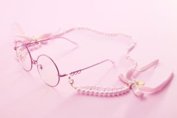 Zoff「ゾリータ トウキョウ」×アンジェリックプリティの眼鏡、甘いピンクのロリータアイウェア