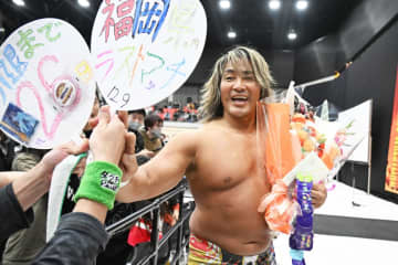 【新日本・ＷＴＬ】棚橋弘至　現役最後のリーグ戦で有終３勝！　相棒ファンタズモには〝エアギター継承〟