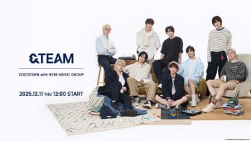 &TEAMのオリジナルアイテム登場、ZOZOTOWN×HYBE企画の第2弾