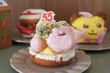 【ミスド】愛嬌たっぷりのネットオーダー限定ドーナツ発見！絶対食べたい「メタモンのドーナツツリー」