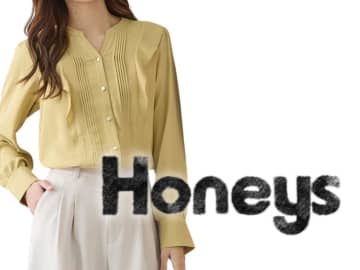 「通勤コーデ」にもおすすめ！【ハニーズ】高見え狙える♡「褒められブラウス」