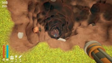 PC版累計120万本以上の売上げ記録『A Game About Digging A Hole』コンソール版配信。わずか3週間で開発のとにかく穴を掘るゲーム