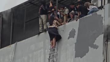 首都ジャカルタで日本企業が入るビルで火災　現地従業員22人死亡　ドローンバッテリー爆発し延焼か