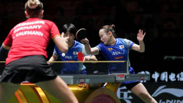 「想像を超えるプレーができた」初ペアの“しのみま”が手応え　篠塚大登&伊藤美誠ともに「楽しかった」　混合団体W杯はダブルスに収穫