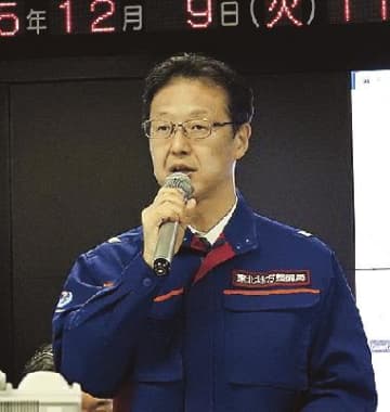 青森県東方沖地震／東北整備局／迅速にインフラ点検、支援要請へ体制整える