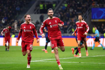 終盤にソボスライが値千金のPK弾！　リヴァプールが今季CLで4勝目…インテルは4連勝後に痛恨2連敗