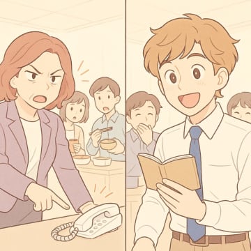 「休憩時間も電話に出ろ！」と無茶を言うお局。だが、新卒のある行動に黙り込んだワケ。実は【短編小説】