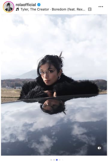 ローラ、高級外車で疾走に「ボンドガール」「運転席の装置類が凄い!!」