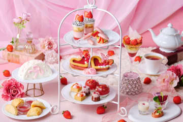 “プリンセス”テーマのいちごアフタヌーンティーが登場！横浜「アートグレイス ポートサイドヴィラ」で