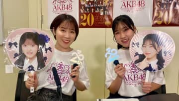 卓球・平野美宇「小さい時からアイドルになりたいって…」　AKB48武道館で“推しうちわ”片手に大興奮＆初MCの大役も笑顔