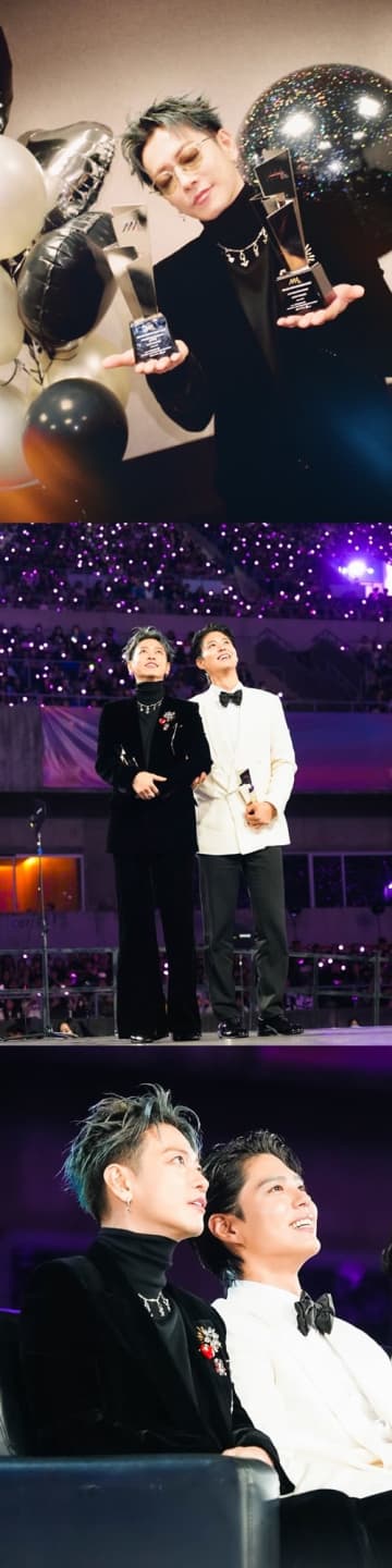 佐藤健、パク・ボゴム＆IUとの豪華2ショット公開！日韓スターの交流にファン歓喜「すごい…」【PHOTO】