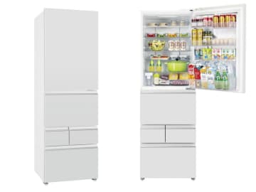 アクア、60cm角で置けるたっぷり容量の冷蔵庫