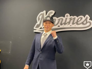 ロッテ・宮﨑颯「力強いまっすぐを投げられるところが一番の武器」一軍の競争に勝つためストレートをアピールするぞ！