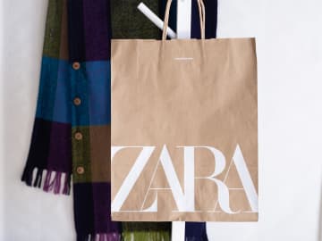 「厚手アウターの日の鞄」→【ZARA】で発見！ サッと肩掛けできる♡「サマ見えバッグ」