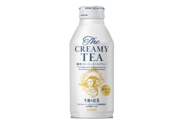 「午後の紅茶」史上最もクリーミーなミルクティーが冬限定で、濃厚生クリーム×華やかな茶葉の香り