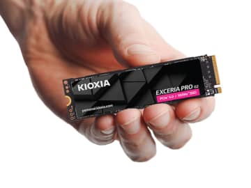 キオクシア、リード最大14,900MB/sのPCIe 5.0対応SSD